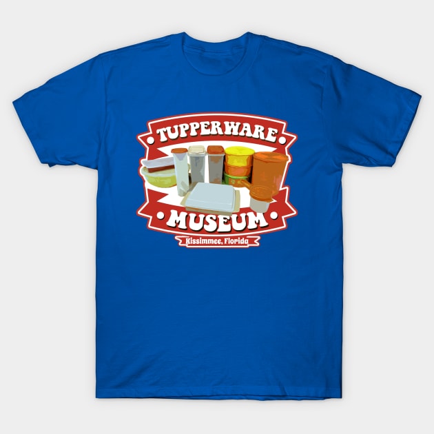 Tupperware Museum T-Shirt by MonkeyKing